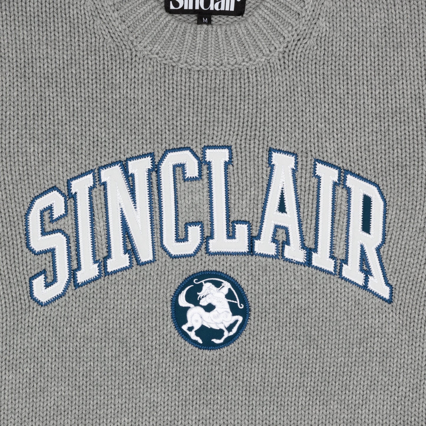 Sinclair Tackle Twill Sweater Grey