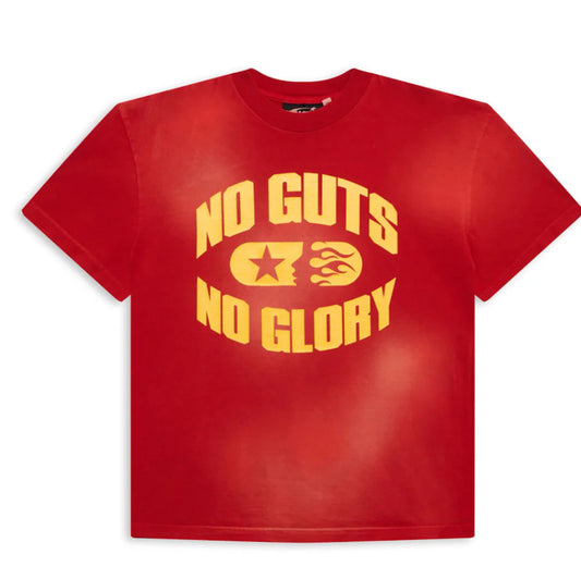 Hellstar No Guts No Glory T-Shirt Red