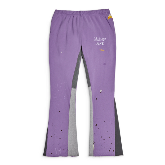 Gallery Dept. GD Painted Flare Sweatpants Purple