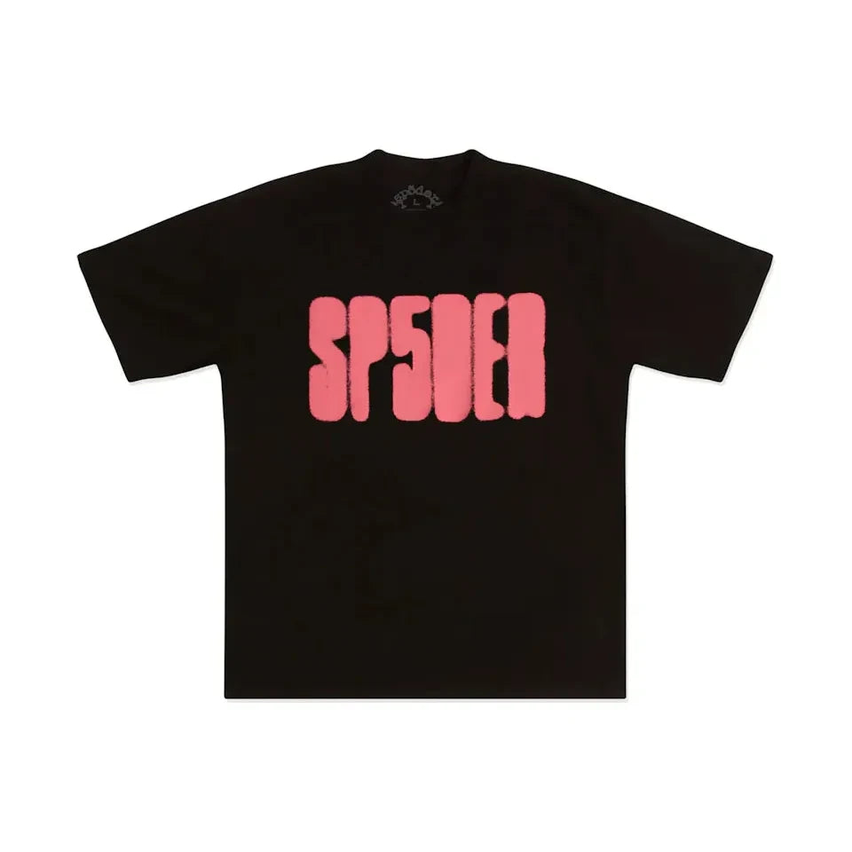 Sp5der Focused Logo Tee Black