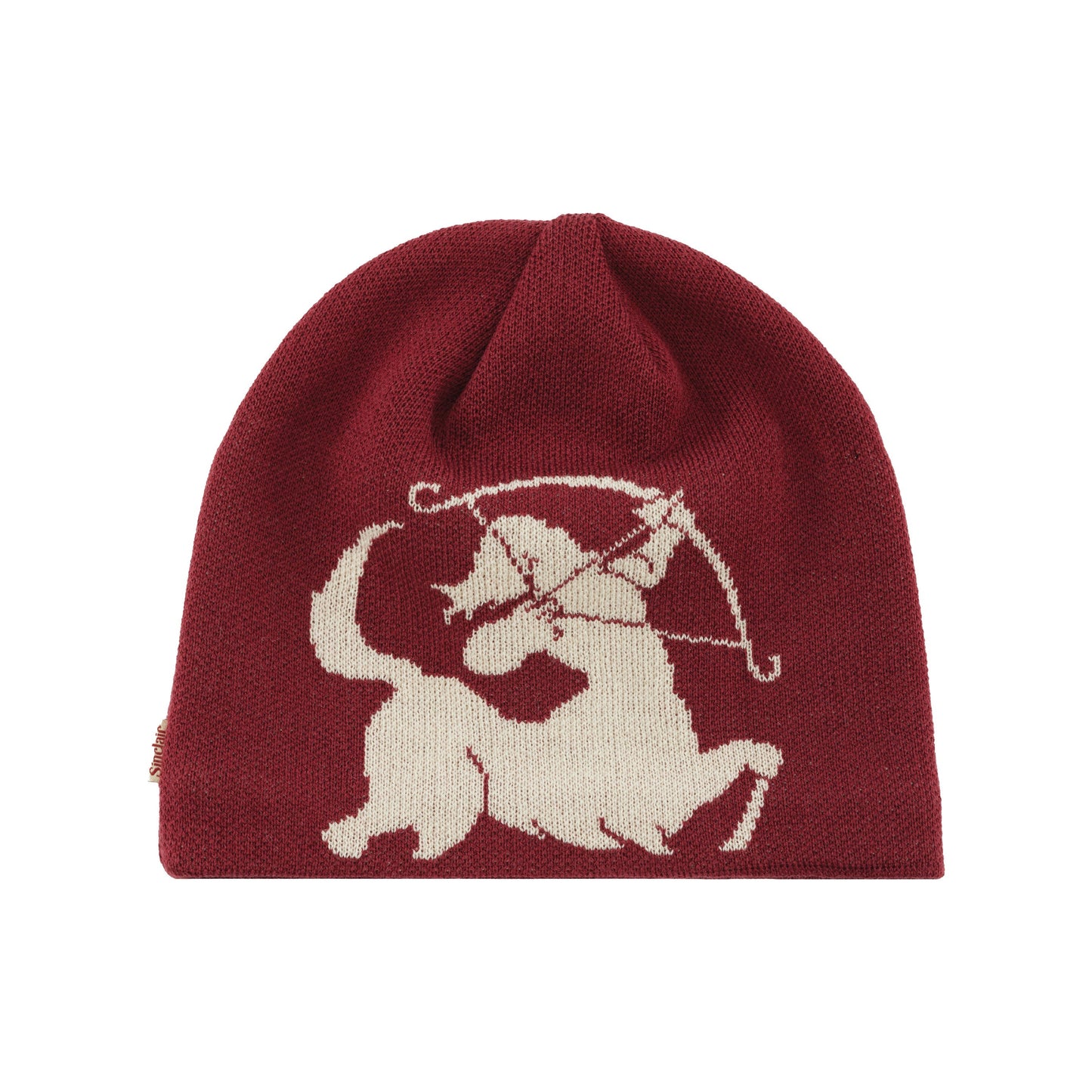 Sinclair Sag Skull Cap Beanie Burgundy