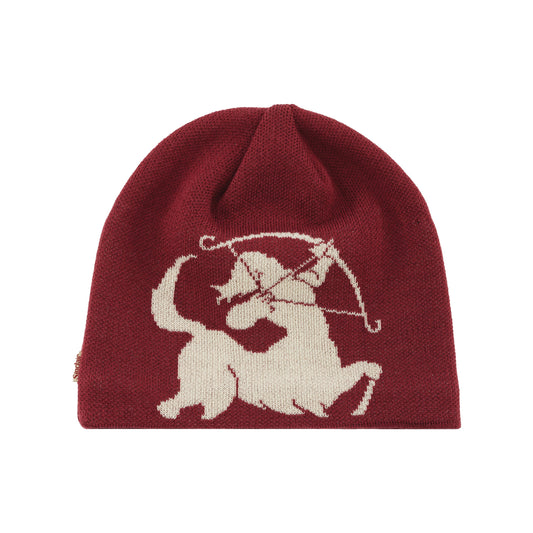 Sinclair Sag Skull Cap Beanie Burgundy
