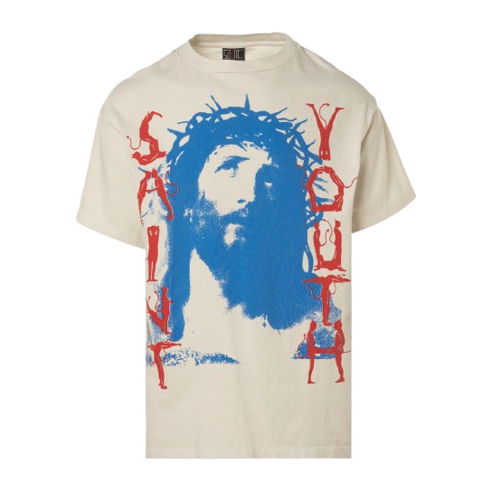 Saint Michael ST Youth T-Shirt Vintage White