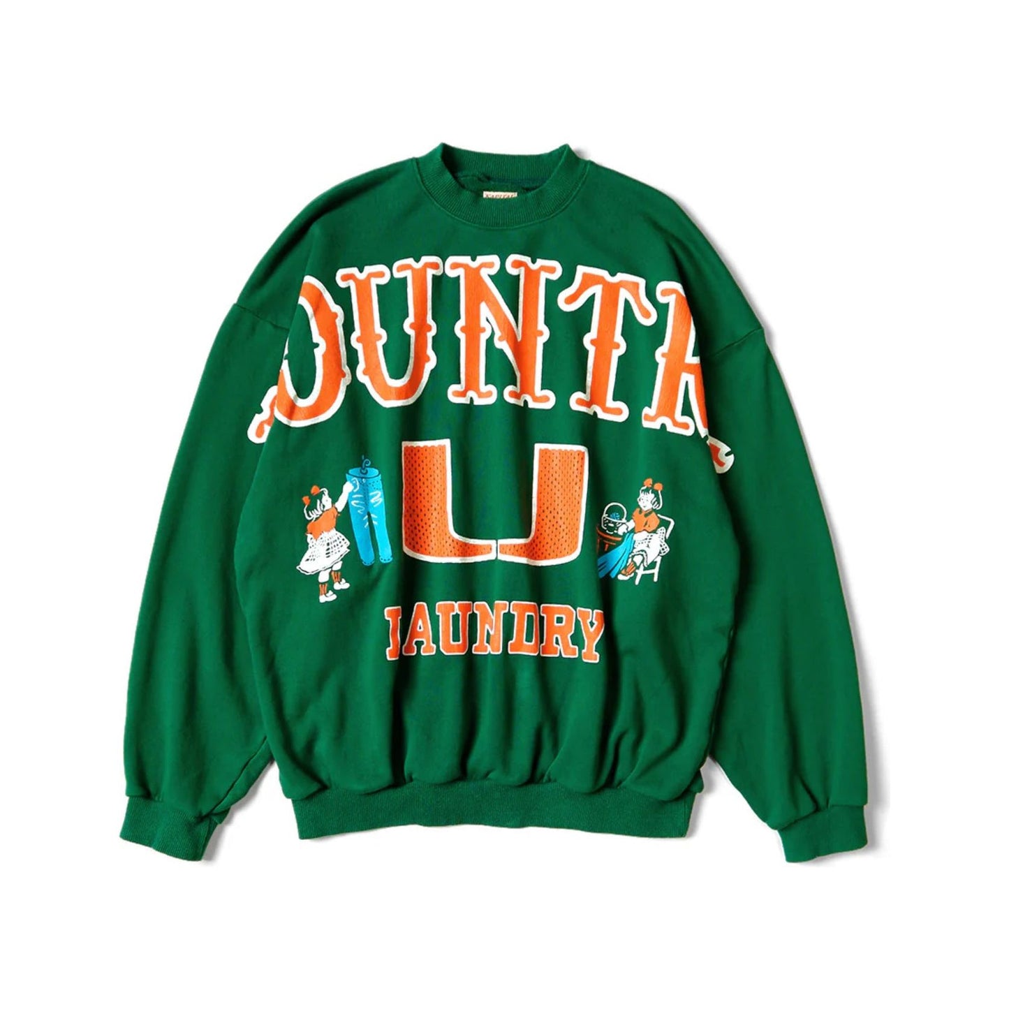 Kapital Big Kountry Sweater Green