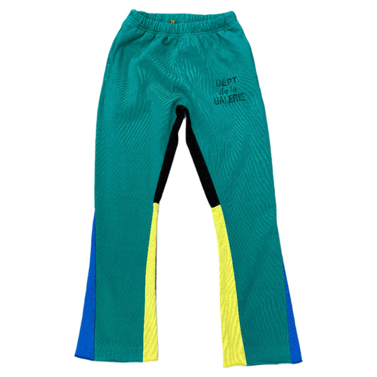 Gallery Dept. French Logo Flare Sweatpant Emerald Green