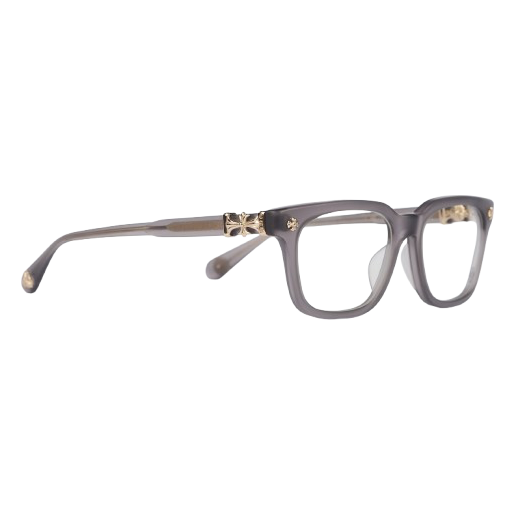 Chrome Hearts Glasses Cox Ucker Matte Graphite/Silver Plated