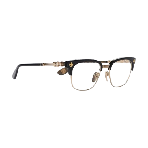 Chrome Hearts Bonennoisseur II Glasses Black/Gold