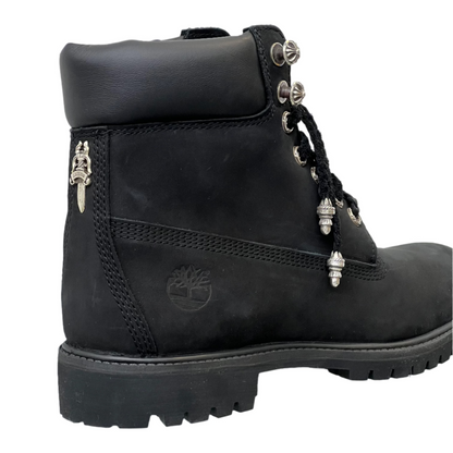 Timberland x Chrome Hearts Premium 6-Inch Waterproof Boot Black