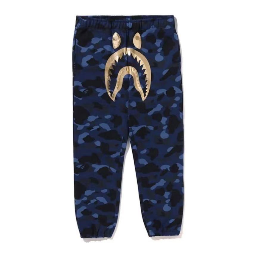 BAPE Color Camo Shark Sweatpant Navy