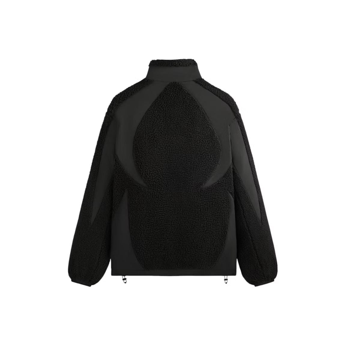 Kith x Batman Quarter Zip Sherpa Jacket Black