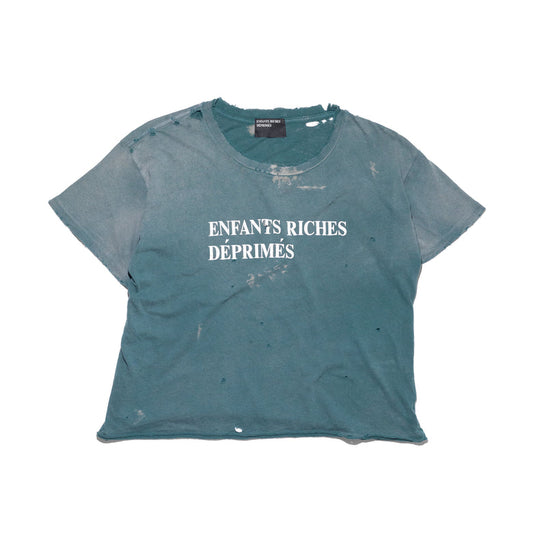 Enfants Riches Déprimés Classic Logo T-Shirt Posy Green