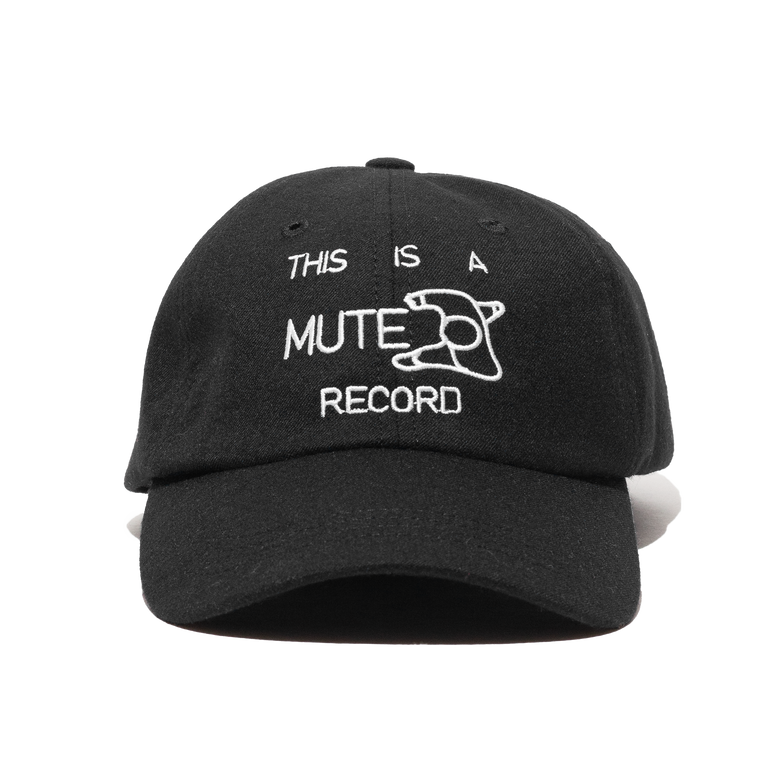 Enfants Riches Déprimés Mute Record 6-Panel Hat Black/White