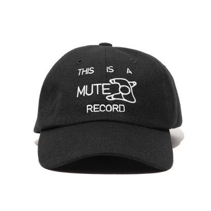 Enfants Riches Déprimés Mute Record 6-Panel Hat Black/White