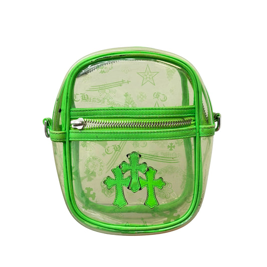Chrome Hearts Taka Mini Leather Bag Green