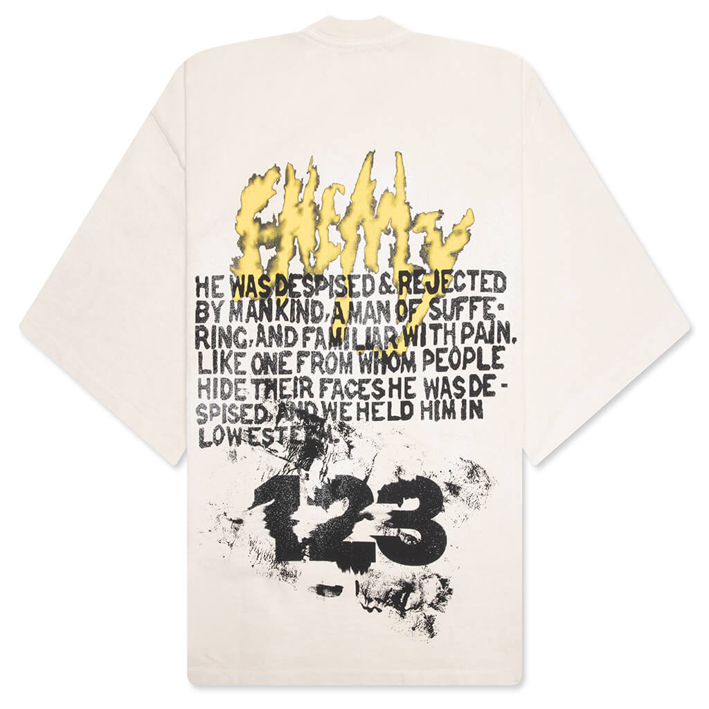 RIVINGTON roi REBIS Theatre CVA S/S Tee Vintage White