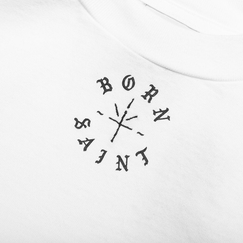 Saint Michael X Born X Raised Born Saint S/S Tee White