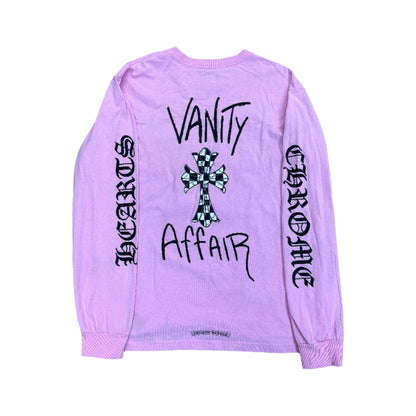 Chrome Hearts Matty Boy Vanity Affair L/S T-Shirt Pink