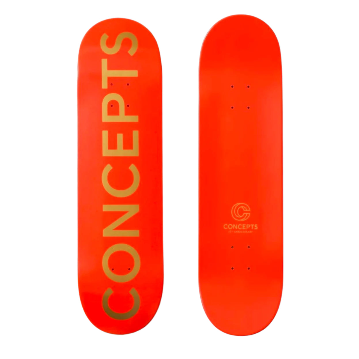 Concepts x Todd Bratrud Orange Lobster Skateboard