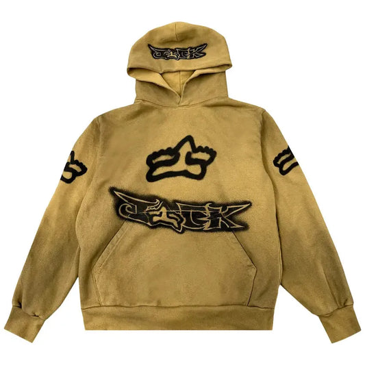 Cactus Jack by Travis Scott x Fox Racing Hoodie II Tan