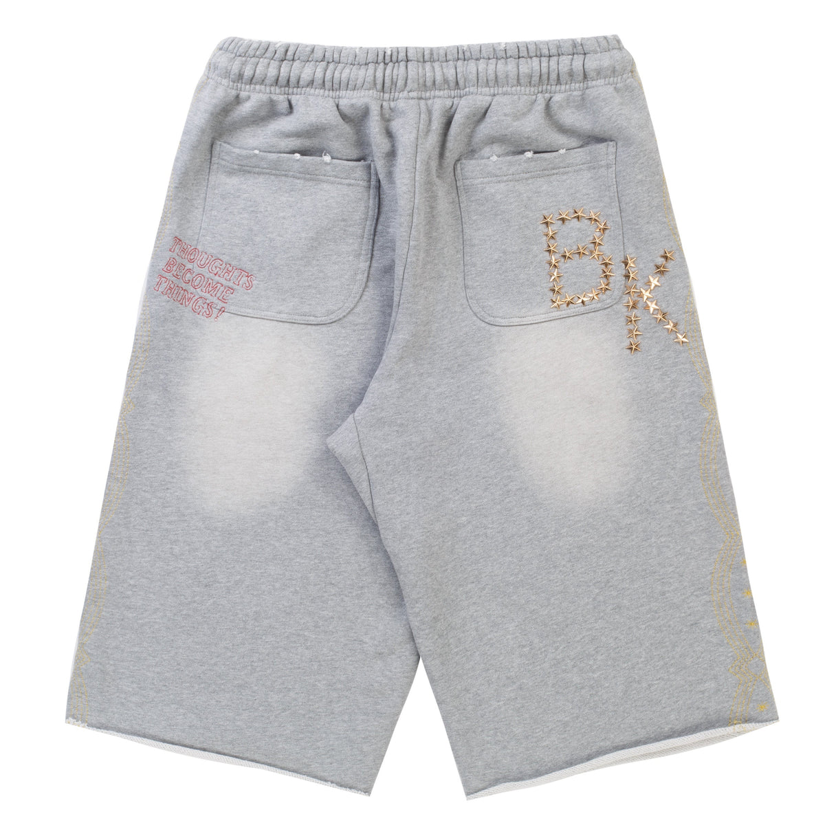 Boredom Kills Collegiate Shorts Heather Grey