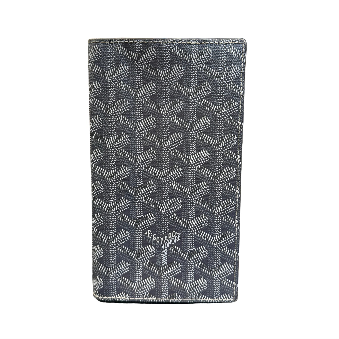 Goyard Grenelle Passport Cover Grey