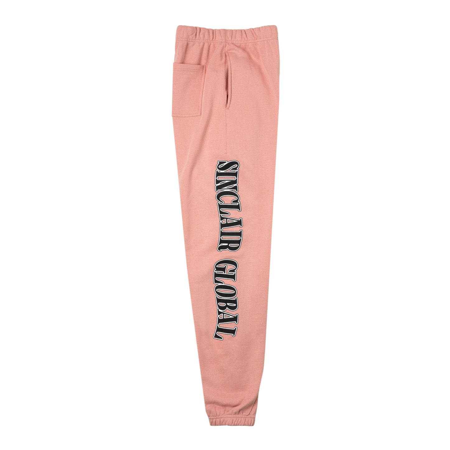 Sinclair Wavy Logo Sweatpants Pink