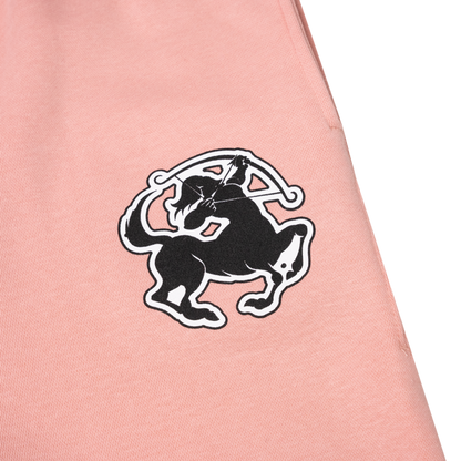 Sinclair Wavy Logo Sweatpants Pink