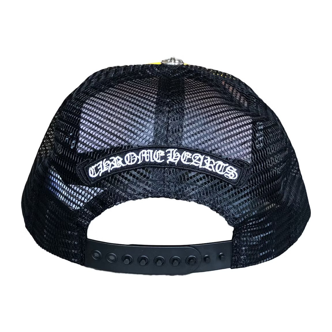 Chrome Hearts Matty Boy Sex Records Link Trucker Hat Black/Yellow