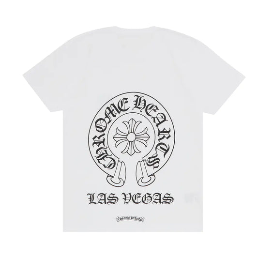 Chrome Hearts Las Vegas Exclusive Horseshoe T-Shirt White
