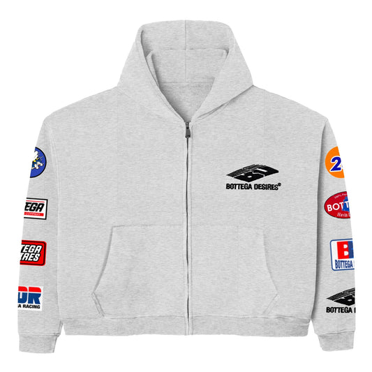 Bottega Desires Patches Jacket Grey