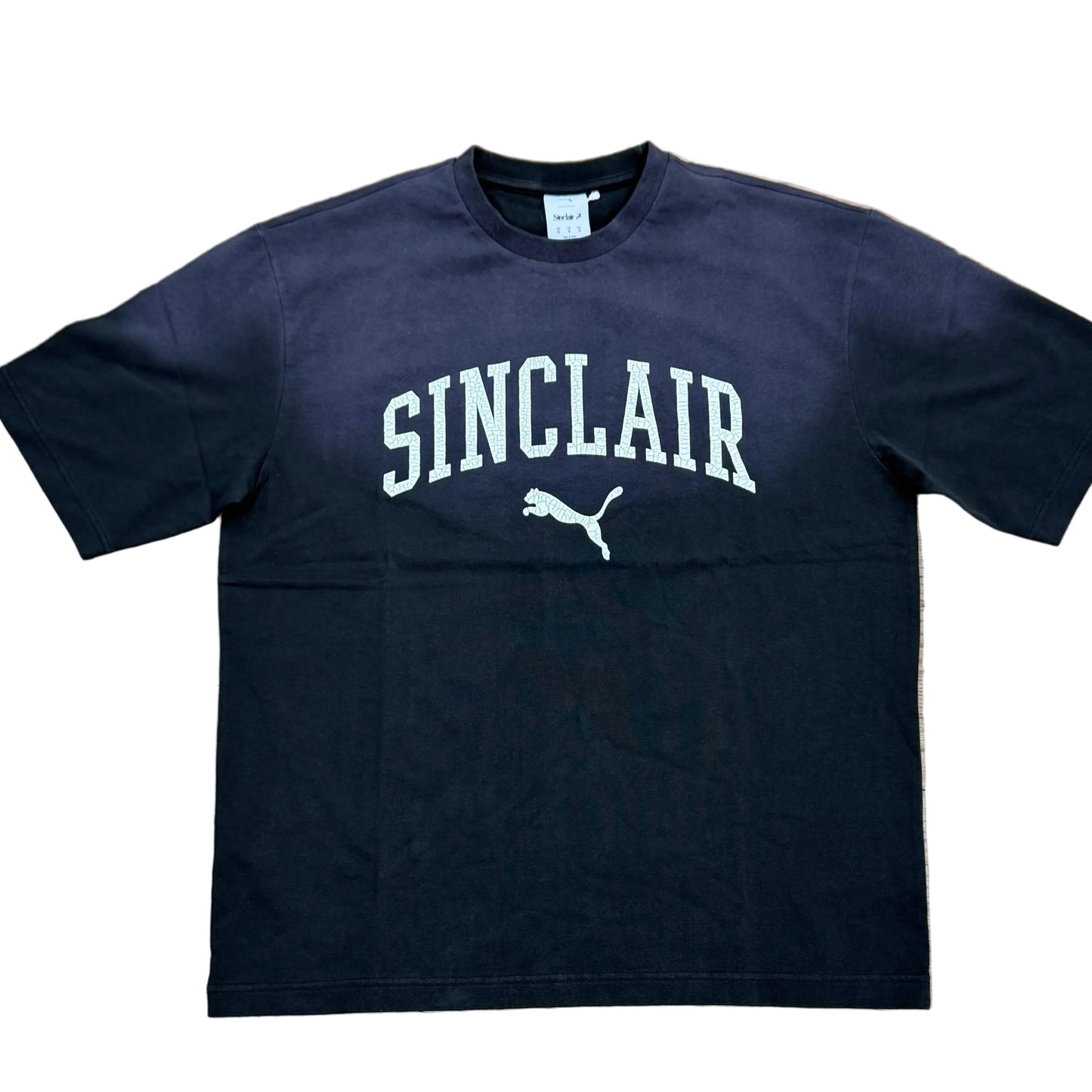 Sinclair X Puma College Tee Faded Black