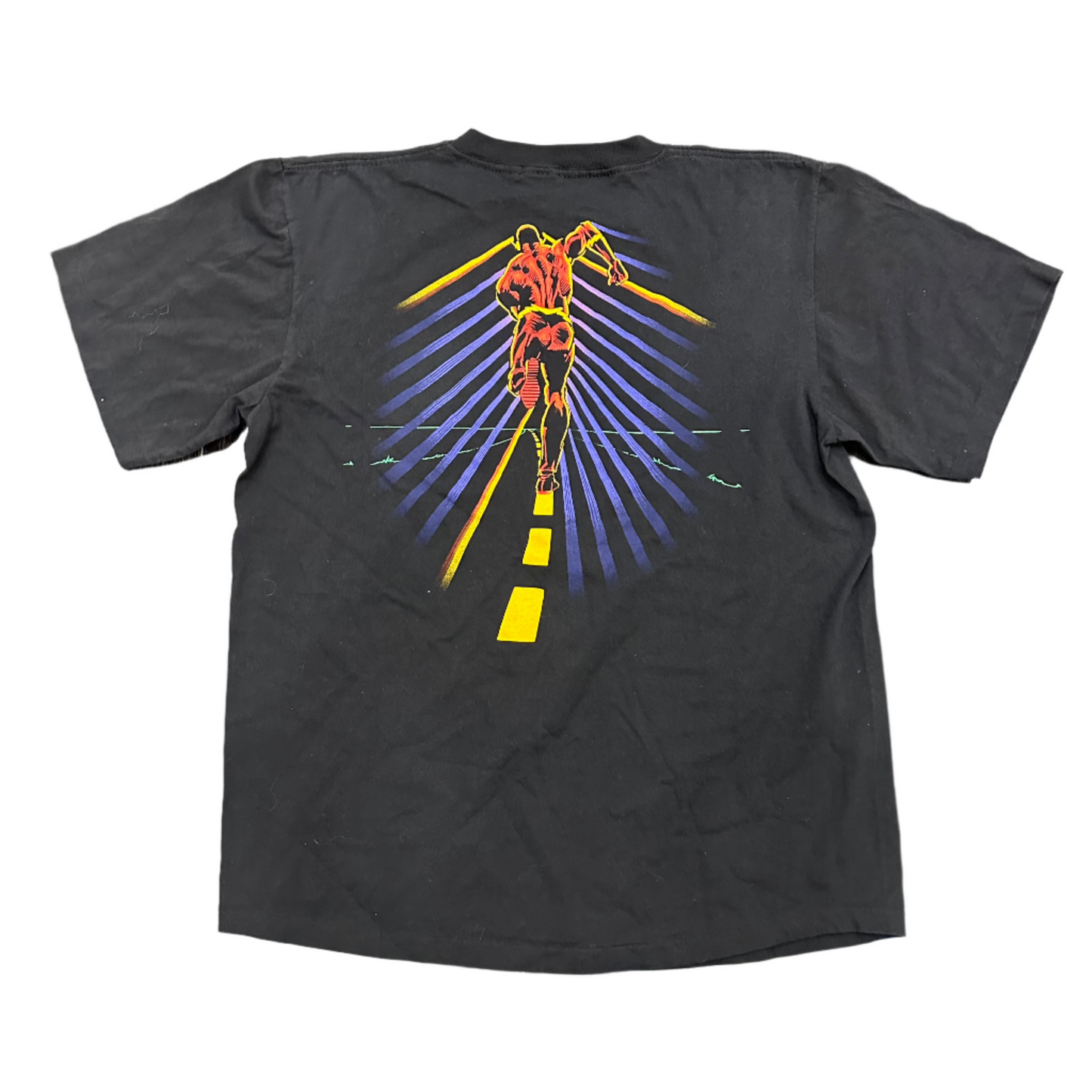 Vintage The Flash T-Shirt Black