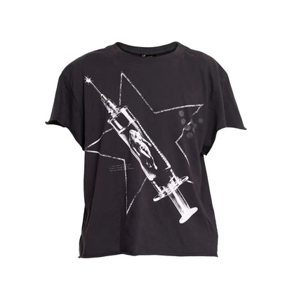 Vital Junkie V Cut Tee Black