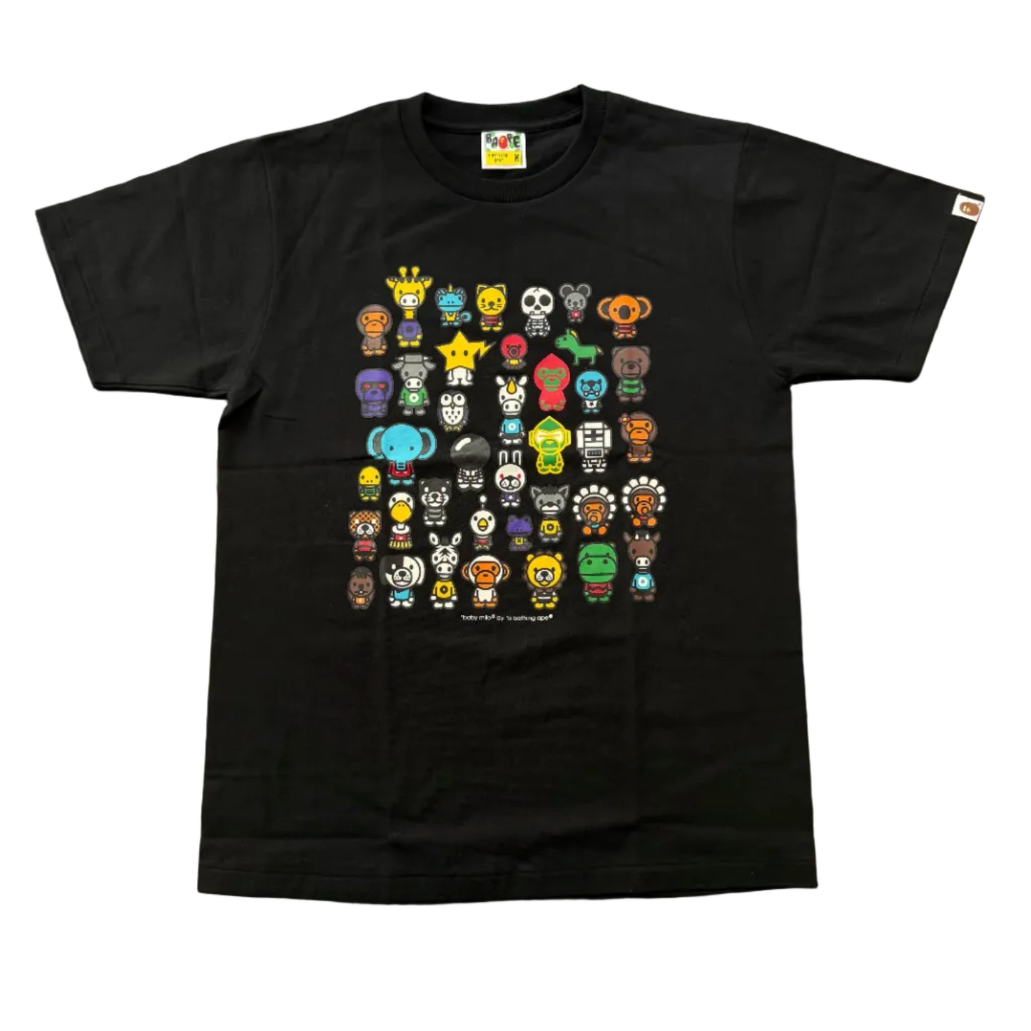 BAPE Baby Milo and Friends Tee Black