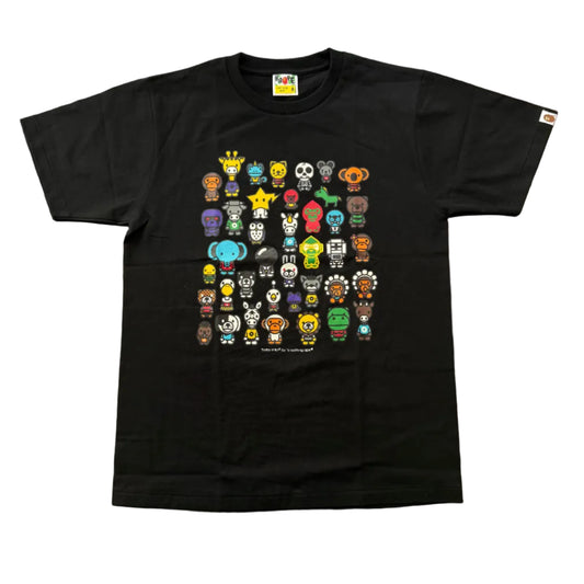 BAPE Baby Milo and Friends Tee Black