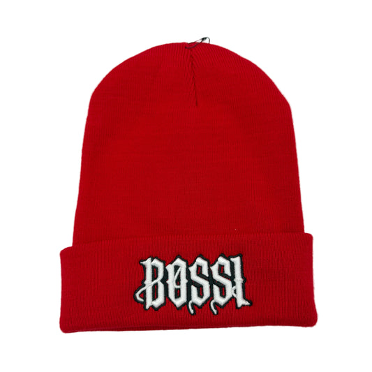 Bossi x Endless Supply Beanie Red/White