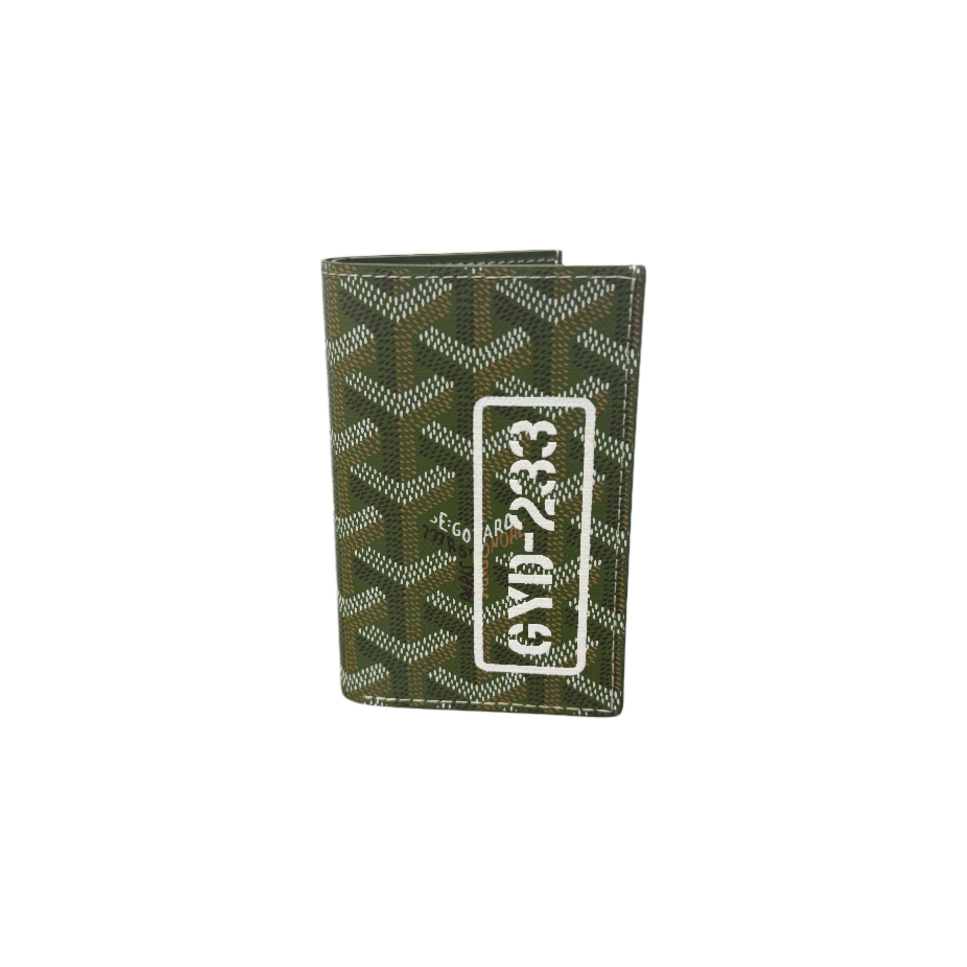 goyard card holder limited edition Goyard Saint-Pierre Card Wallet Limited Edition Khaki – Endless Supply