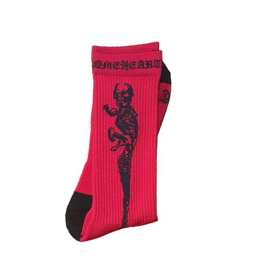 Chrome Hearts FOTI Socks Red/Black