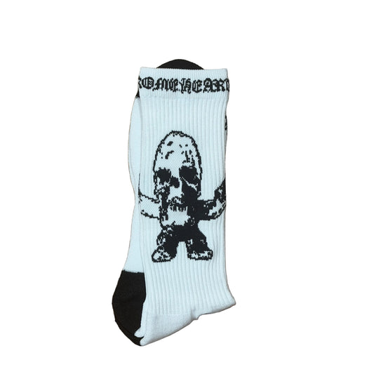 Chrome Hearts FOTI Socks White