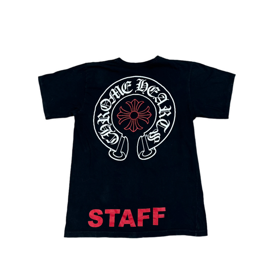 Chrome Hearts Staff Horseshoe T-Shirt Black