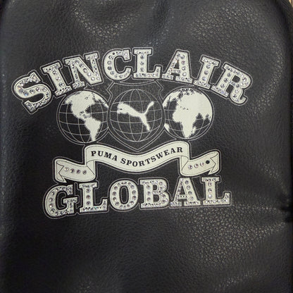 Sinclair X Puma Leather Crossbody Bag Black