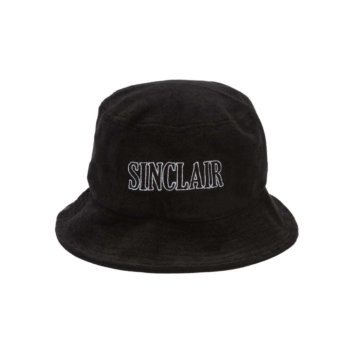Sinclair Towel Terry Bucket Hat Black
