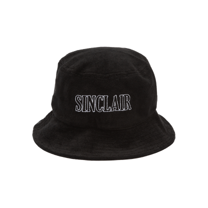 Sinclair Towel Terry Bucket Hat Black