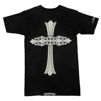 Chrome Hearts Double Floral Cross T-Shirt Black