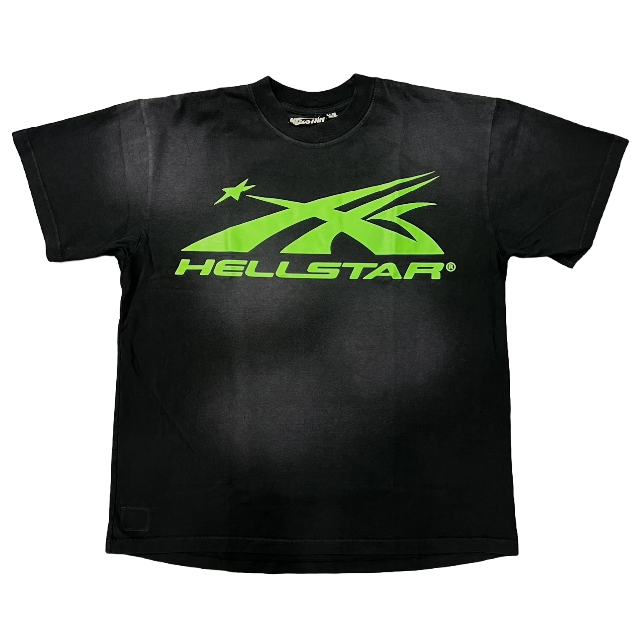 Hellstar Sports Core Gel Logo T-Shirt Black/Green