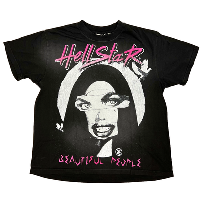 Hellstar Beautiful People T-Shirt Black