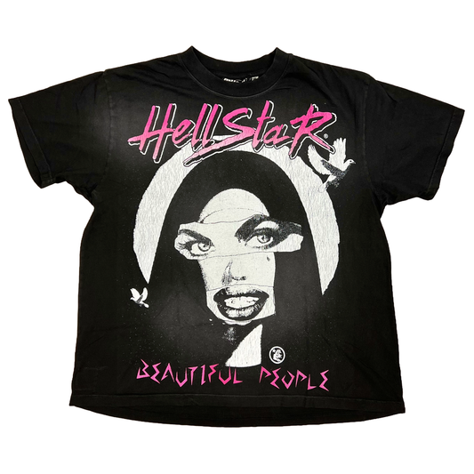Hellstar Beautiful People T-Shirt Black