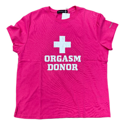 Project G/R Orgasm Donor T-Shirt Pink