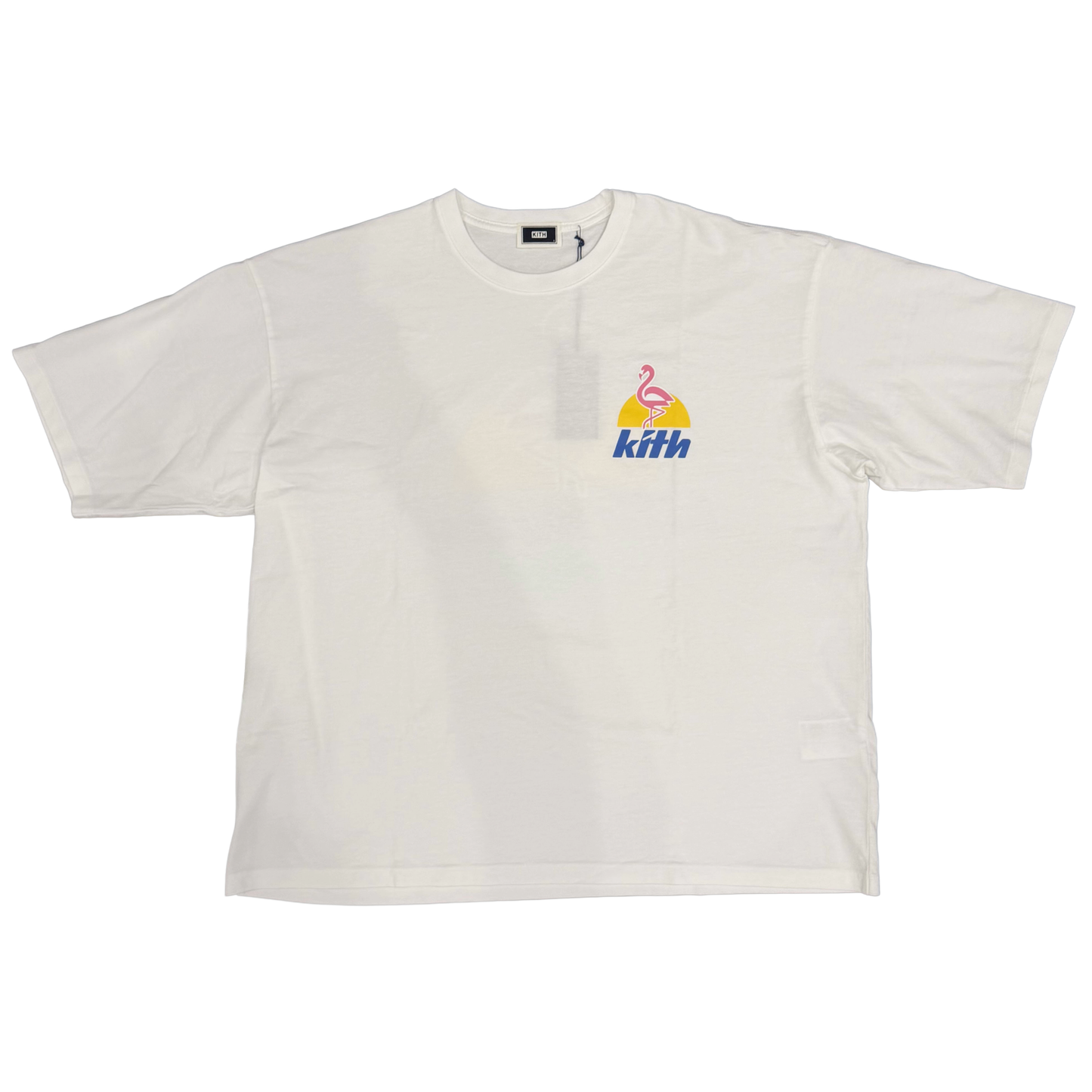 Kith Miami Flamingos Tee White