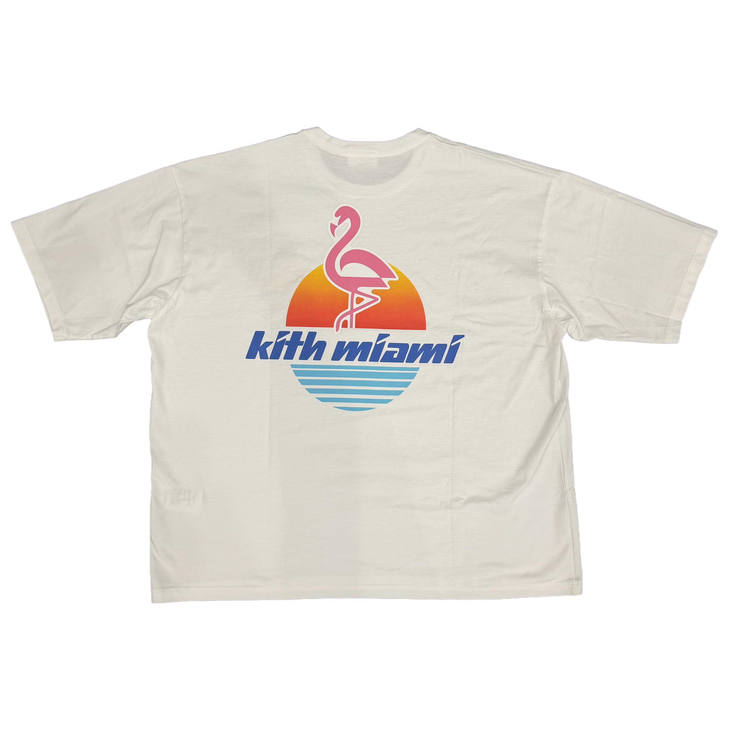 Kith Miami Flamingos Tee White